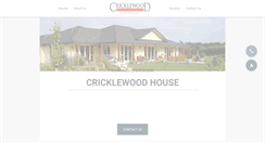 Desktop Screenshot of cricklewoodhouse.co.nz